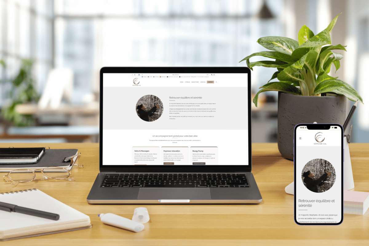 Création de site internet sans être “tech” : le projet du Cabinet L’Éveil